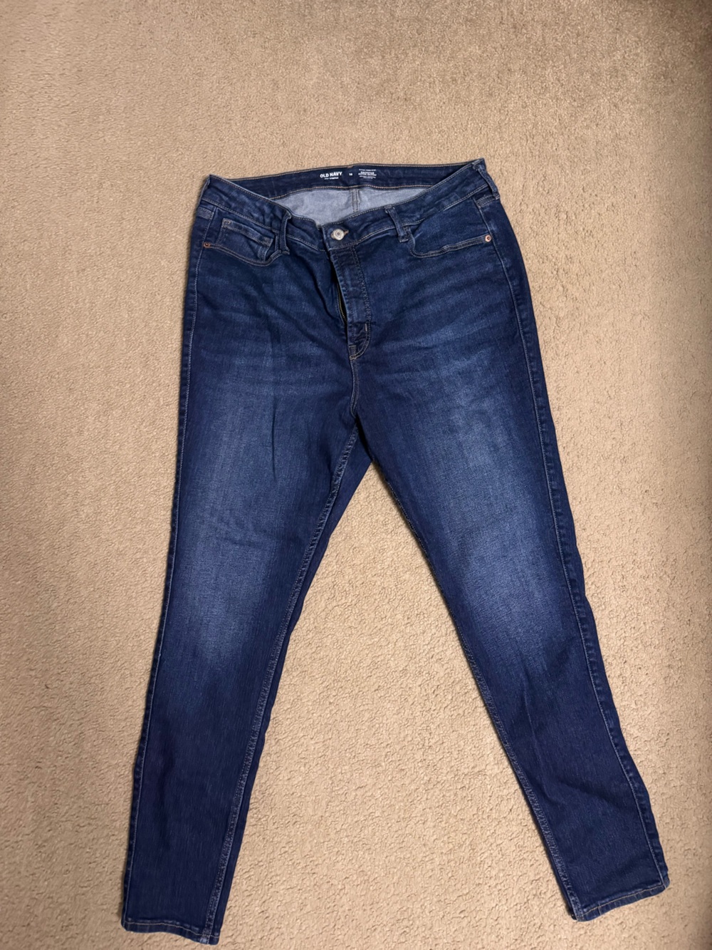 Old Navy Skinny Jeans in Dark Blue Denim